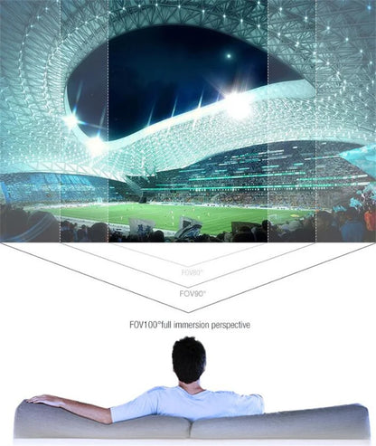 Wireless VR Headset IMAX 3D + Game Controller for Mobile Phones