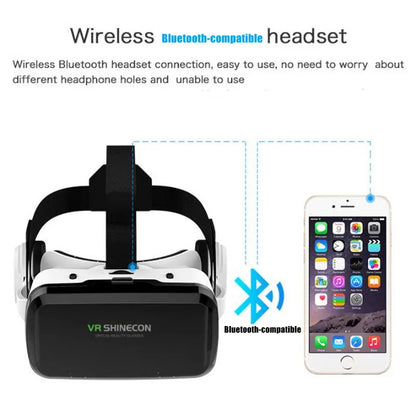 Wireless VR Headset IMAX 3D + Game Controller for Mobile Phones