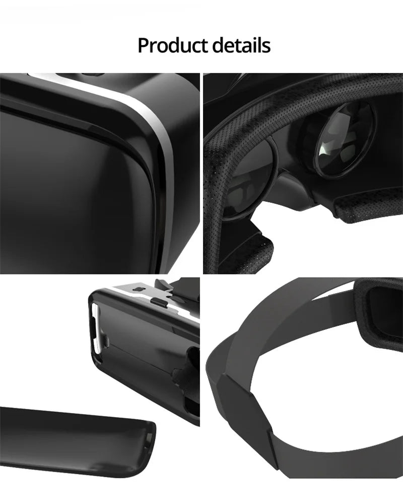 VR Shinecon 10.0 Virtual Reality Headset – 3D IMAX Goggles for Smartphones