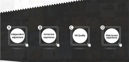 VR Shinecon 10.0 Virtual Reality Headset – 3D IMAX Goggles for Smartphones