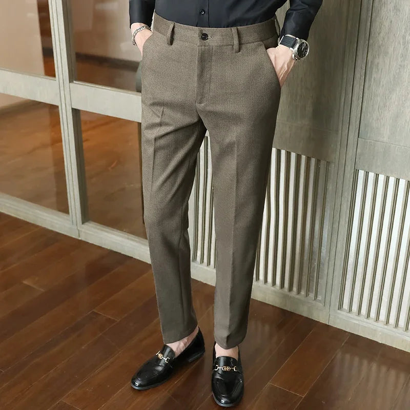 Autumn  Woolen Suit Pants