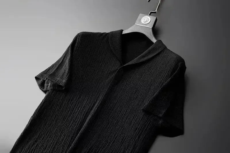 Men's autumn breathable linen suit