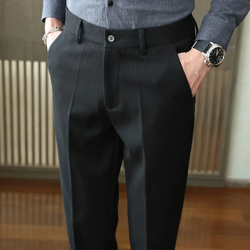Autumn  Woolen Suit Pants
