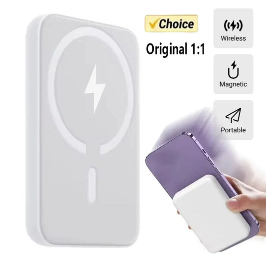 “MagSafe Magnetic Power Bank 10,000mAh – Wireless iPhone Charger”