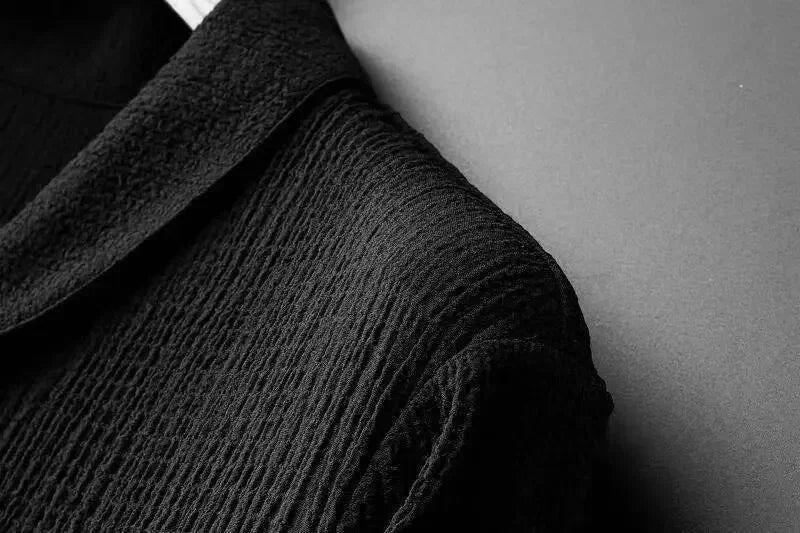 Men's autumn breathable linen suit