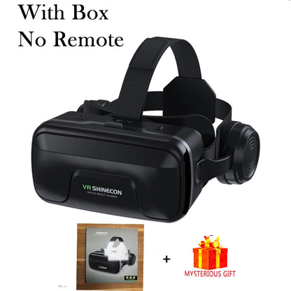 VR Shinecon 10.0 Virtual Reality Headset – 3D IMAX Goggles for Smartphones