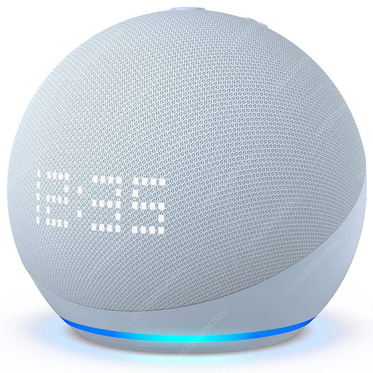 Echo Dot 5th Gen Alexa Speaker – Wi-Fi, Bluetooth & Hands-Free Voice Control