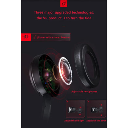 VR Shinecon 10.0 Virtual Reality Headset – 3D IMAX Goggles for Smartphones