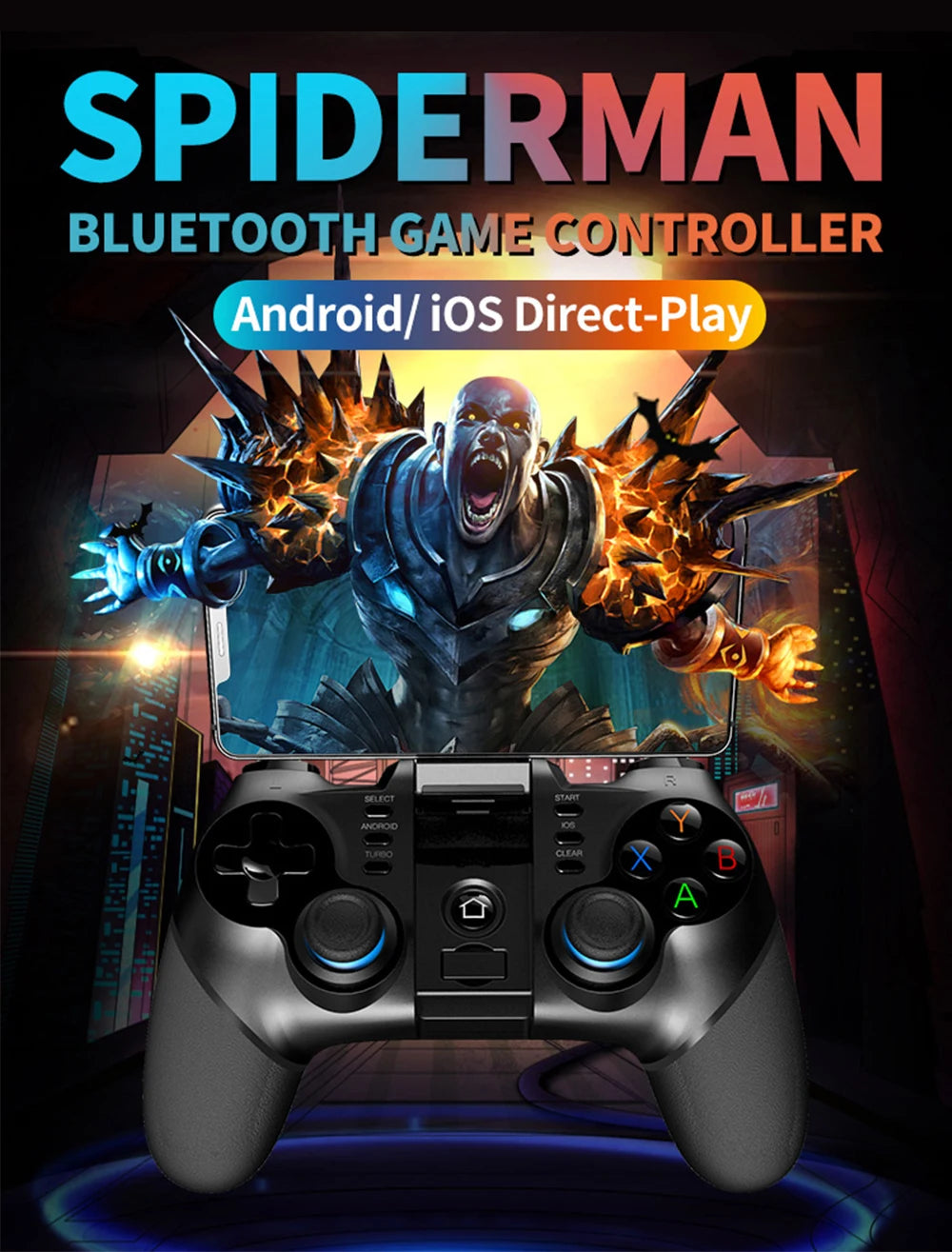 VR Shinecon 10.0 Virtual Reality Headset – 3D IMAX Goggles for Smartphones