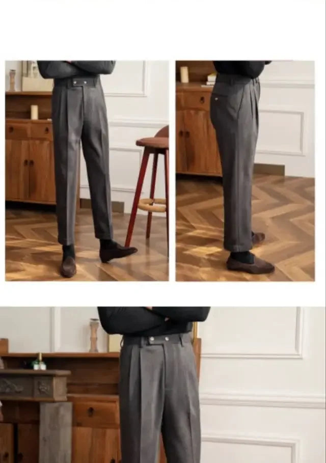 Trousers Slim Woolen Fit