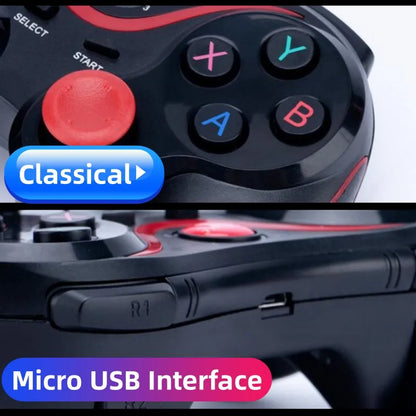 Wireless VR Headset IMAX 3D + Game Controller for Mobile Phones