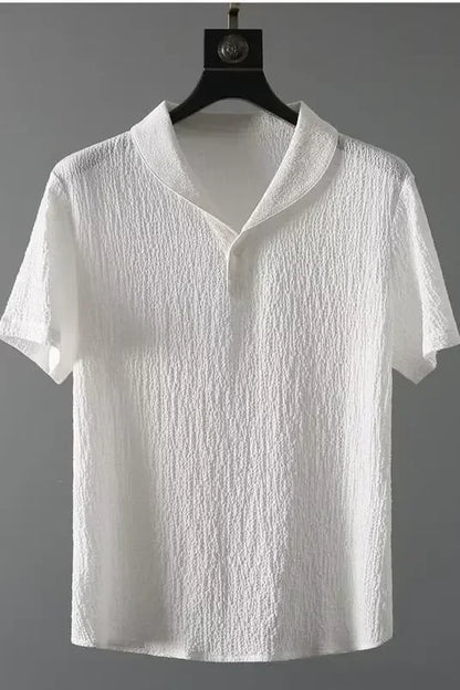 Men's autumn breathable linen suit