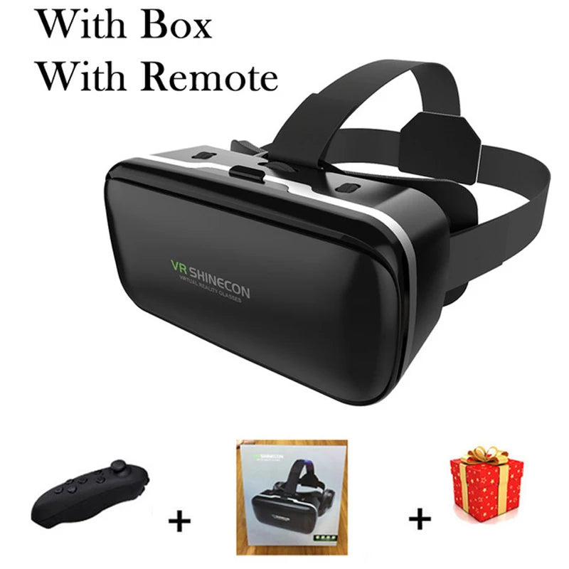 VR Shinecon 10.0 Virtual Reality Headset – 3D IMAX Goggles for Smartphones