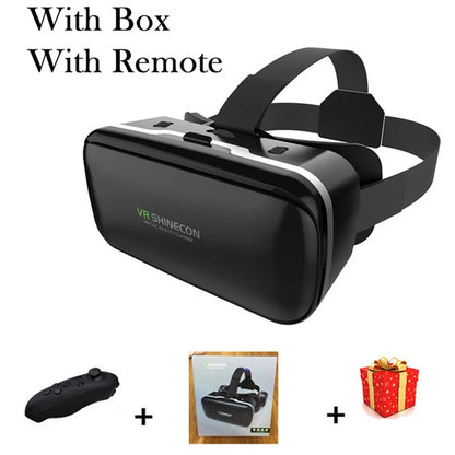 VR Shinecon 10.0 Virtual Reality Headset – 3D IMAX Goggles for Smartphones